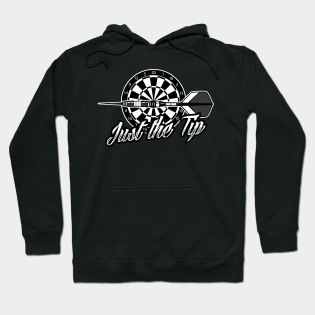 Darts Just The Tip Arrow Pub Team Crew Cup Gift Hoodie by MrTeee